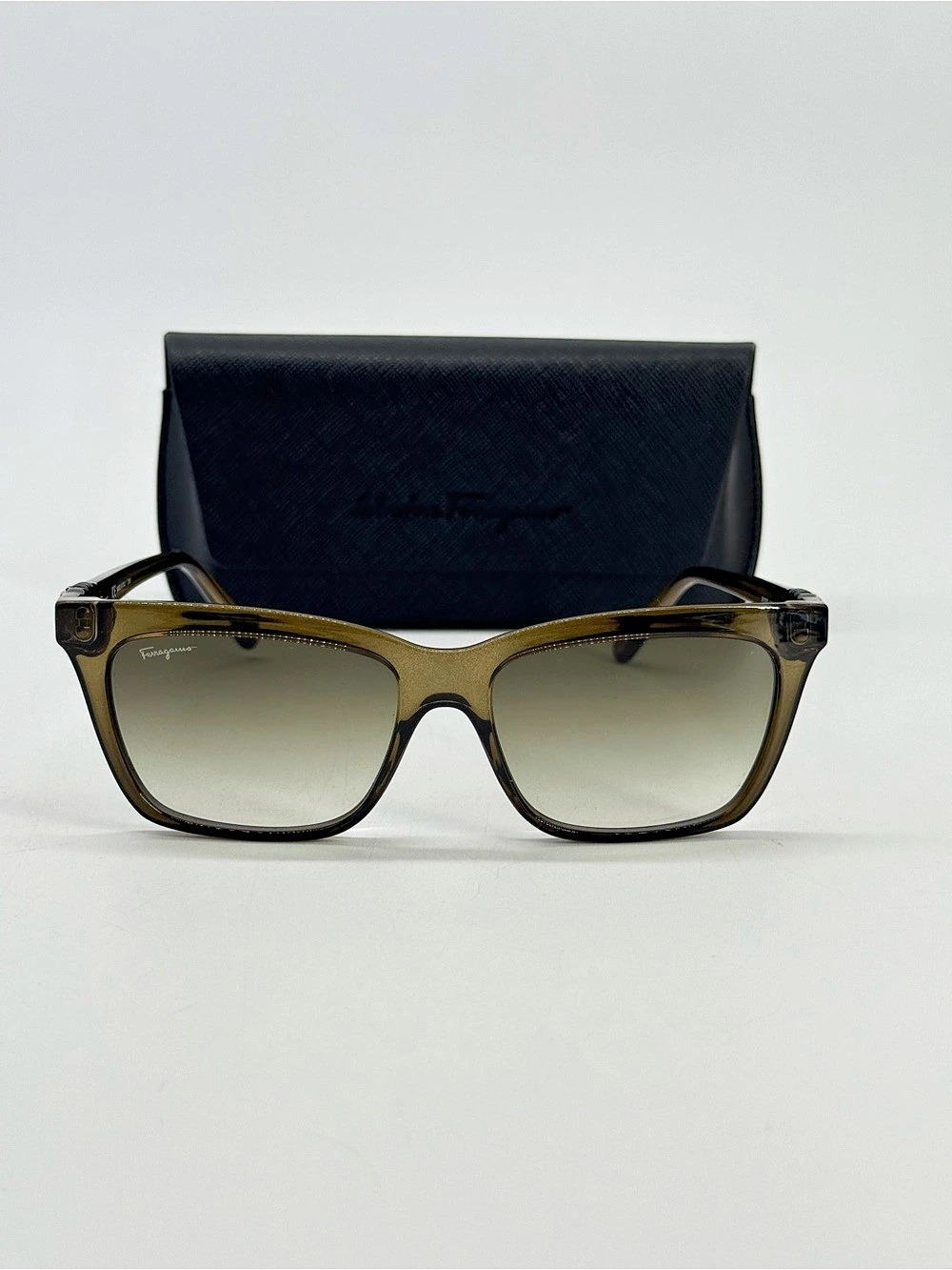 Salvatore Ferragamo SF1030S Sunglasses SF1030S Brown Rectangular Sunglasses